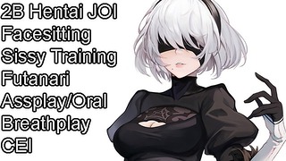 2bs Corrupção Hentai Joi (futanari, Assplay, Breathplay, Facesitting, Oral, Cei, Sissy Training)