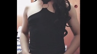 Chinese Crossdresser 3 Masturbates Japanese