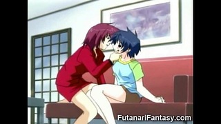 Hentai Teenager Turns Into Futanari