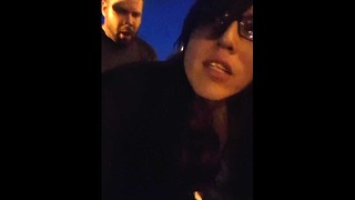 Sexy Trans Girl Getting Fucked in Outside