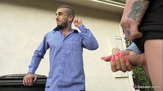 Transvestite Babysitter Convinces Step Dad to Sex Her – Casey Kissed