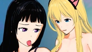 Val X Love – Futanari Natsuki X Itsuyo 3d Hentai