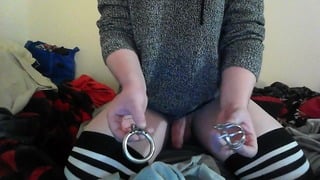 Chastity Routine Older Small Amateur