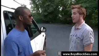 Blacks Thugs Breaking Down Sissy White Boys Tough 05