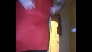 Crossdressersing Sissi Boi Sky-High-housut ja sukat V