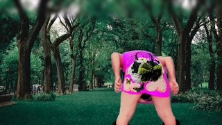 Naked In The Backyard In The Public Dancer Sexy Charming Ts