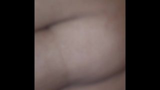 Секси Transgirl W/ Orchiectomy Drips Precum докато е чукана от 9 инча – Reg Speed ​​& Slow Motion
