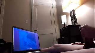 Sissy Cums On Cam W/ Str8