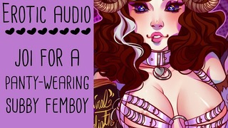 Femboy submisso usando calcinha - My Good Girl - Áudio erótico Asmr Roleplay Lady Auralidade