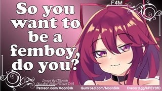 Mistress X Neko Listener – Dressed Up As A Femboy Asmr Roleplay F4M