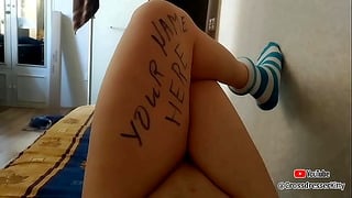 18 Youtuber Crossdresserkitty Masturbating You Can Request Your Name On My Thighs And I Can Masturbate For You