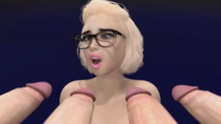 3D Shemale Cum Party – Besser Futanari Cumshot-Zusammenstellung, viel Sperma
