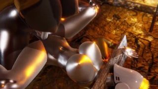 Coração Atômico Futa X Futa BDSM Gozadas Múltiplas, Creampie – Desenho 3D Hentai