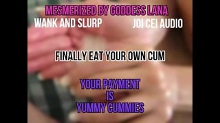 Double Team CEI Finally Eat Your Own Cum Right Now