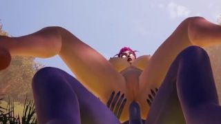 Draenei Futa Dickgirl Sıcak Elf'i Sikiyor Warcraft Porno parodi