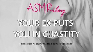 Eroticaudio – Je ex plaatst je in kuisheid, lulkooi, Femdom, Sissie AsmrIley