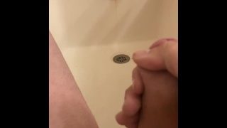 Fat Thick Tranny Chubby Ass Cum In Bathroom