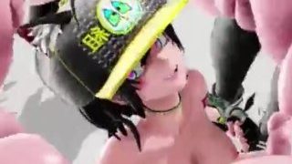 Futa Futanari Cuộc truy hoan hậu môn Gangbang Cumshots khổng lồ 3D Hentai