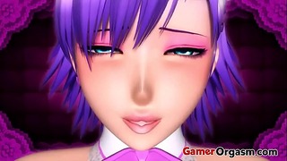 Gamerorgasm.com Incrível Kinky Futanari Hentai fantasias