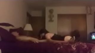 Gay Crossdresser Alicia Sucks Her Boyfriend’s Cock Again