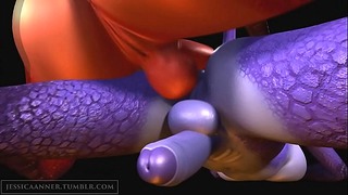 Red And Purple Futa On Futa