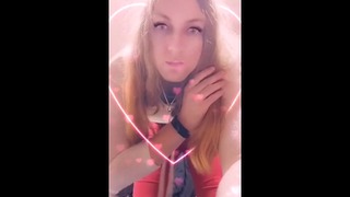 Sexy Blonde Crossdresser Fucks Ass In G String Lingerie Trap