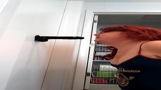 Sissy Blowjob Practice 8/10/17 Hands Free Deepthroat