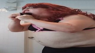 Sissy Blowjob Practice 8/9/17