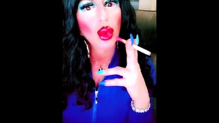 Smoking Makeup Virgin Tranny Fuck Doll