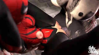 Spidey In Trouble Futa Pounding Super Hero