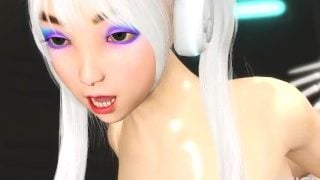 Super Hot Gamer Girl Gets Hard Anal Fuck With A Sexy Futanari In The Sci-Fi Prison