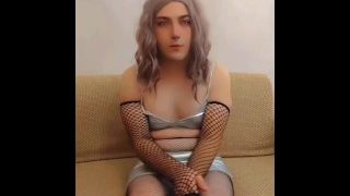 The Cuttest Compilation Of Shorts Of Crossdresser Kitty Homemade Model Sissy Femboy Vintage Girl Col