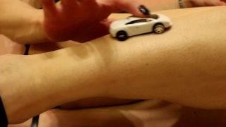 Tranny Giantess Amanda Crushes Three Toy Cars In Sexy Dress On High Heels No Panties Crush Fetish