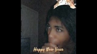 Tranny Sucking BBC On New Years