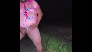 Was Horny, So I Stopped On The Side Of The Road To Jerk Off
