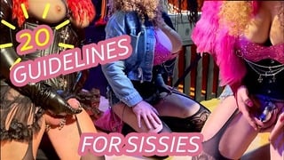 20 Guidelines For Sissies