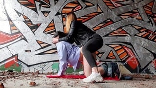 Young Orgasm Train Public