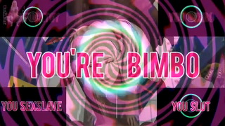 Hypno brainwashing – you sex toy and bimbo