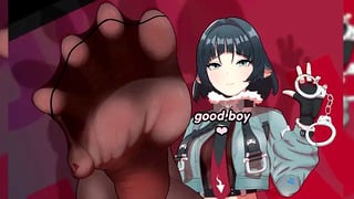 Jane Doe interrogates you using her unique methods (femdom, edging, foot fetish, shoe fetish, hypno)