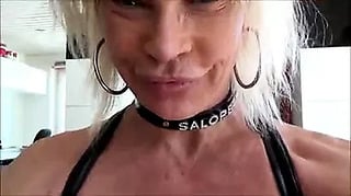 sissy in chastity swallow cum