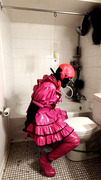 Sissy Maids Predicament Bondage Fun, Drink to Escape.