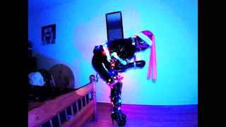Sissy Maids Self Bondage Spiked Chastity Cage Torment for the Holidays