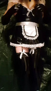 What the sissy maid does while your out
