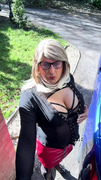 Sexy Crossdresser Kellycd2022 strip down to sexy fishnet outfit and heels