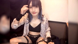 Individual video A video of a cute black-haired boy masturbating quietly