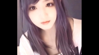 Individual shoot Video masturbated by the daughter of a cat ear bob hair