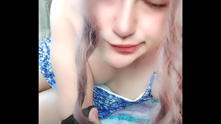 Slaying in a Sexy Mini: Crossdresser with a Booty that Demands Attention!