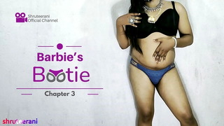 BARBIE'S BOOTIE CHAPTER 3 – SOLO INDIAN TRANS CROSSDRESSING WITH BIG ASS IN LINGERIE