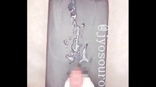 Crossdresser masturbation ejaculation
