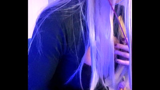 Crossdresser Jerks to Completion